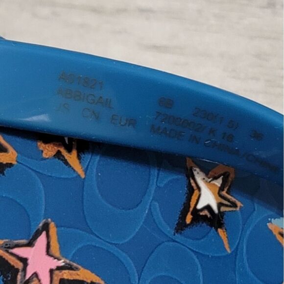 Coach Abbigail Thong Flip Flops Size 6 - Picture 3 of 6